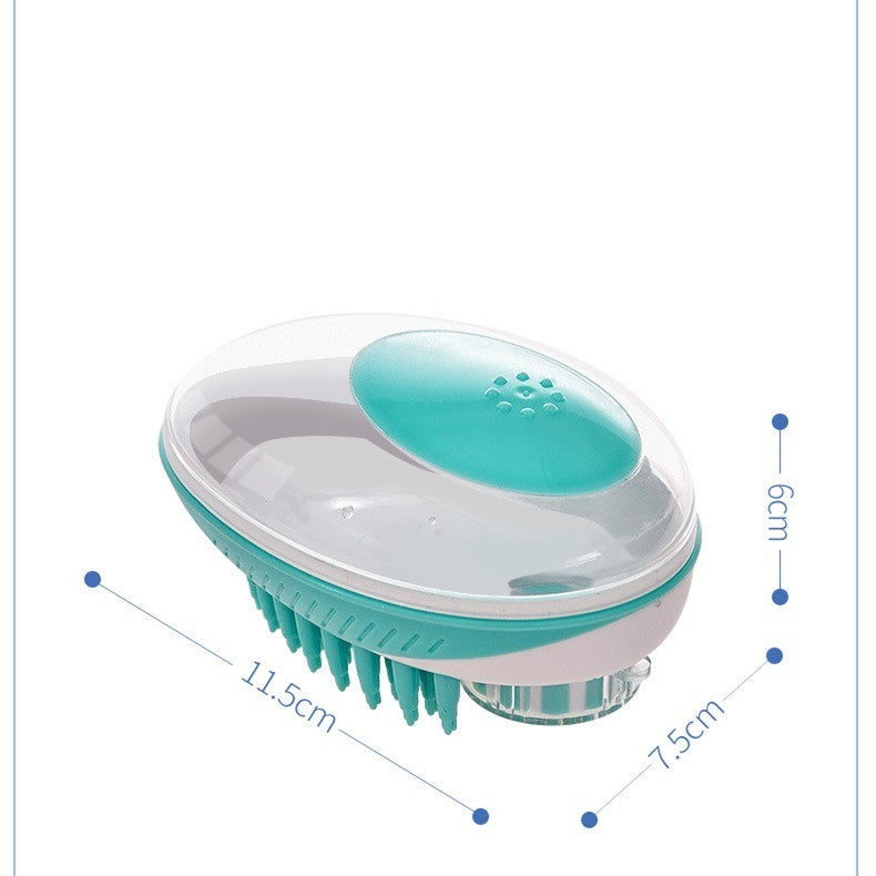 Pet Bath Brush Massage Brush Hair Removal Artifact Pet Supplies Beauty Pet Bath Brush Massage Brush Hair Removal Artifact Pet Supplies Beauty